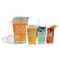 Glass Pitcher & Pint Glass Set - Etched